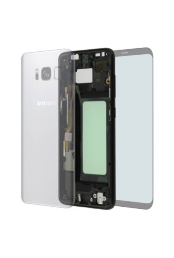 Cornice integrale di ricambio Originale - Nero per Samsung Galaxy S8