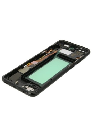 Cornice integrale di ricambio Originale - Nero per Samsung Galaxy S8