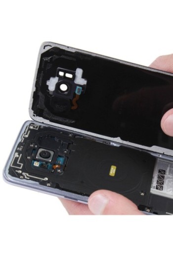 Cornice integrale di ricambio Originale - Nero per Samsung Galaxy S8