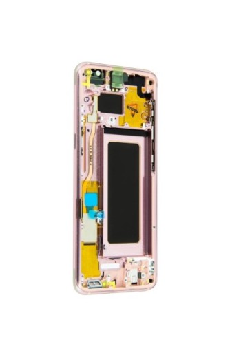 Blocco Completo Originale Samsung [Service Pack]: Schermo LCD + Touch screen – Rosa per Samsung Galaxy S8