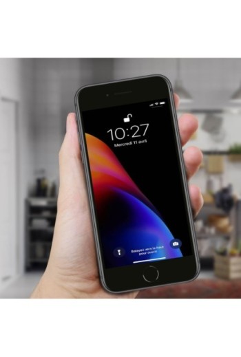 Schermo LCD Touch Screen Nero compatibile per Apple iPhone 8 Plus