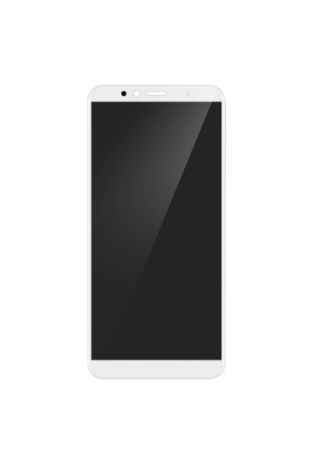 Blocco completo compatibile: Schermo LCD + Touch Screen - Bianco per Honor 7A