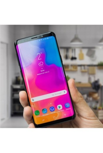Blocco Completo Originale Samsung [Service Pack]: Schermo LCD + Touch screen – Nero per Samsung Galaxy S9 Plus
