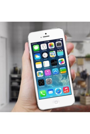 Schermo LCD Touch Screen - Bianco per Apple iPhone 5S / SE