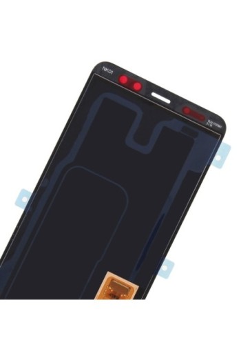 Blocco Completo Originale Samsung [Service Pack]: Schermo LCD + Touch screen – Nero per Samsung Galaxy A8