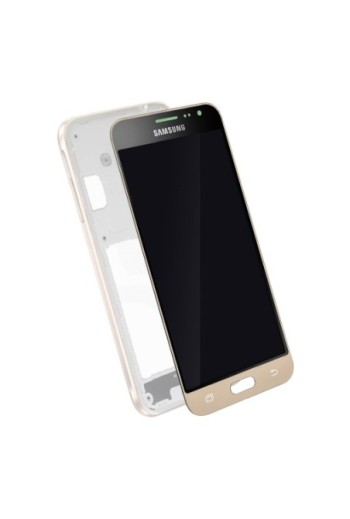 Blocco Completo: Schermo LCD + Touch screen Originale Samsung per Galaxy J3 - Oro