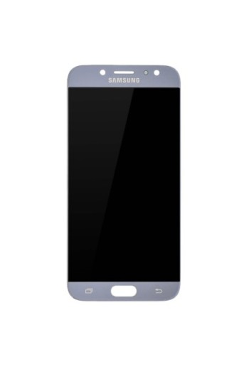 Blocco Completo: Schermo LCD + Touch screen Originale Samsung per Galaxy J7 2017 - Argento