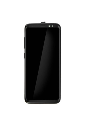 Blocco Completo: Schermo LCD + Touch screen Originale Samsung [Service Pack] per Samsung Galaxy S8 – Nero