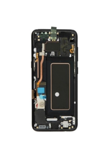 Blocco Completo: Schermo LCD + Touch screen Originale Samsung [Service Pack] per Samsung Galaxy S8 – Nero