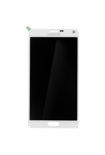 Blocco Completo: Schermo LCD + Touch screen Originale Samsung [Service Pack] per Samsung Galaxy Note 4 – Bianco