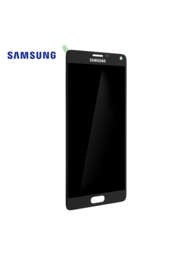 Blocco Completo: Schermo LCD + Touch screen Originale Samsung [Service Pack] per Samsung Galaxy Note 4 – Nero