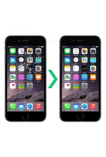 Blocco Completo: Schermo LCD + Touch screen per Apple iPhone 6 - Nero