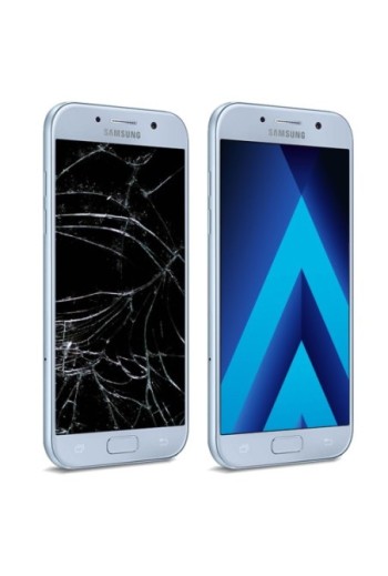 Schermo LCD + Touch Screen Originale per Samsung Galaxy A3 2017 - Celeste