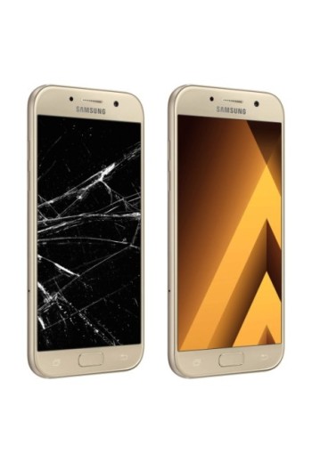 Schermo LCD + Touch Screen Originale per Samsung Galaxy A3 2017 - Oro