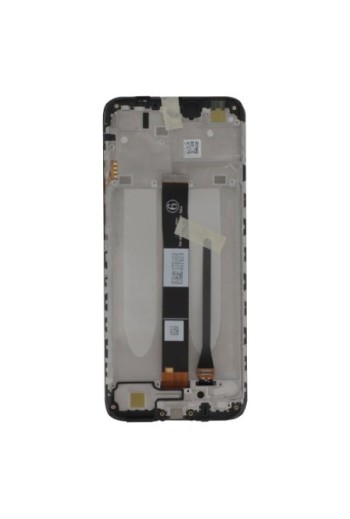 Schermo LCD originale Xiaomi Redmi 9A e 9C + frame grigio (Service Pack)