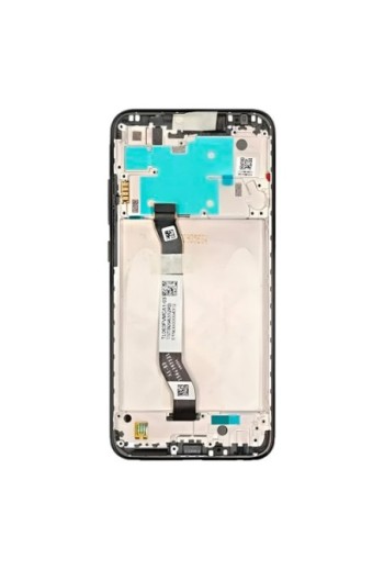 Schermo LCD completo originale Xiaomi Redmi Note 8 + frame nero siderale (Service Pack)