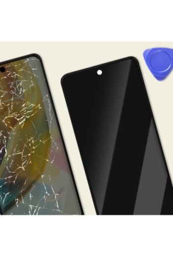 Schermo LCD completo originale Xiaomi Redmi Note 11S 5G + frame midnight black (Service Pack)