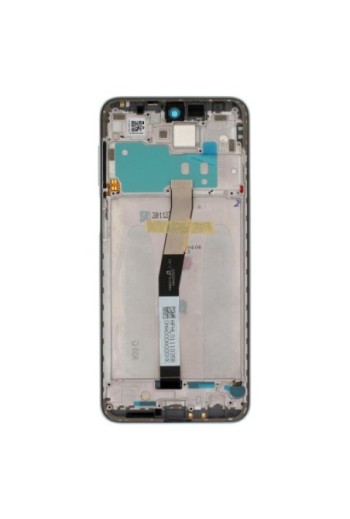 Schermo LCD completo originale Xiaomi Redmi Note 9S + frame glacier white (Service Pack)