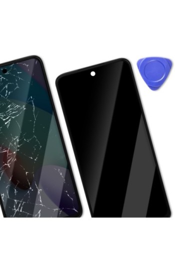 Schermo LCD completo originale Xiaomi Redmi 10 + frame carbon gray (Service Pack)