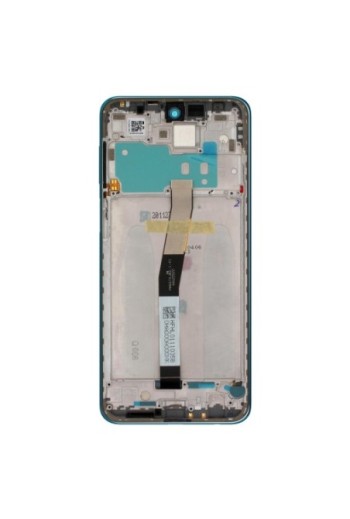 Schermo LCD completo originale Xiaomi Redmi Note 9S + frame aurora blue (Service Pack)