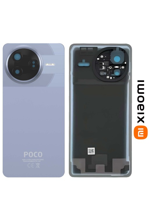 Vetro Posteriore Originale Xiaomi Poco F7 Pro - Blu (Service Pack)