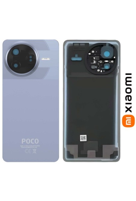 Vetro Posteriore Originale Xiaomi Poco F7 Pro - Blu (Service Pack)