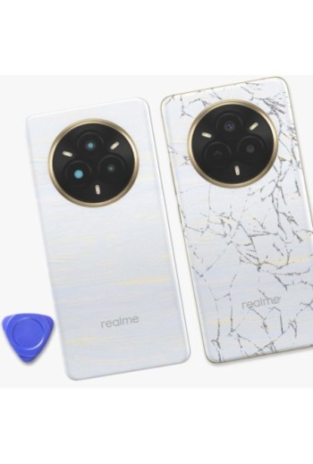 Vetro Posteriore Realme 14 Pro - Bianco Perla