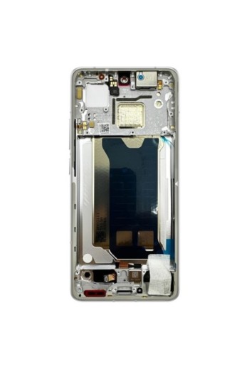 Display Completo Originale Xiaomi Poco F7 Pro - LCD + Touchscreen + Telaio Argento (Service Pack)
