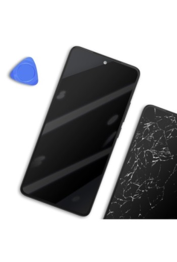 Display Completo Originale Xiaomi Poco F7 Pro - LCD + Touchscreen + Telaio Nero (Service Pack)