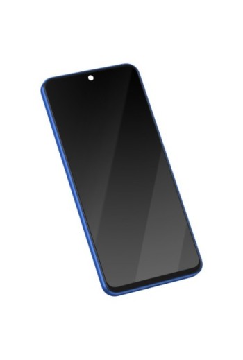 Schermo Completo Originale Honor X8 - LCD + Touchscreen + Telaio Blu Oceano + Batteria 3900mAh