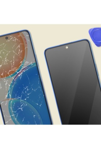 Schermo Completo Originale Honor X8 - LCD + Touchscreen + Telaio Blu Oceano + Batteria 3900mAh