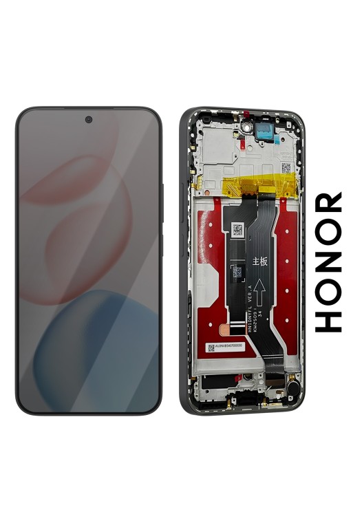 Schermo Completo Originale Honor 400 - LCD + Touchscreen + Telaio - Nero Mezzanotte