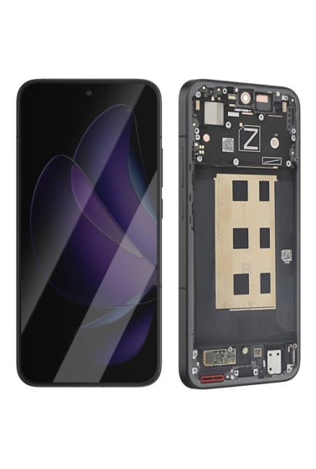 Schermo Completo Oppo Reno 13 - LCD + Touchscreen + Telaio - ReLife Nero