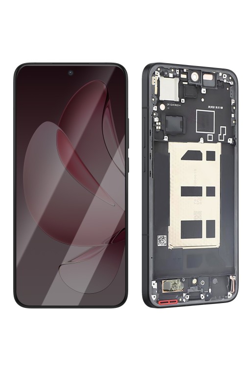 Schermo Completo Oppo Reno 13 Pro - LCD + Touchscreen + Telaio - ReLife Nero