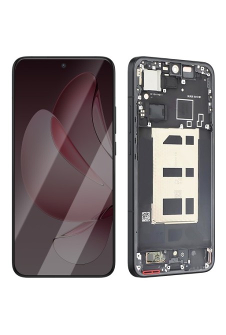 Schermo Completo Oppo Reno 13 Pro - LCD + Touchscreen + Telaio - ReLife Nero