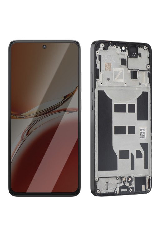 Schermo Completo Oppo Reno 12FS - LCD + Touchscreen + Telaio - ReLife Nero
