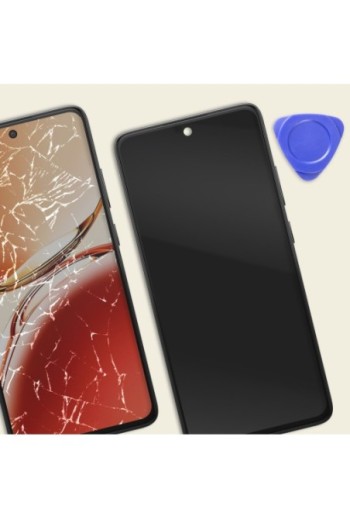 Schermo Completo Oppo Reno 12FS - LCD + Touchscreen + Telaio - ReLife Nero