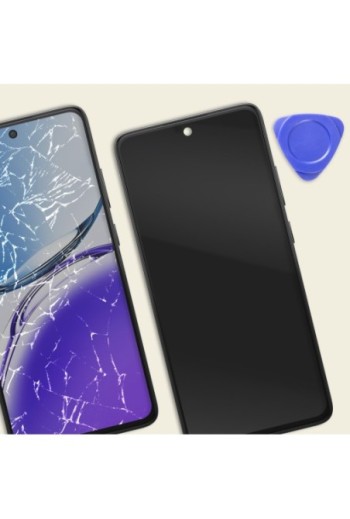 Schermo Completo Oppo Reno 12F - LCD + Touchscreen + Telaio - ReLife Nero