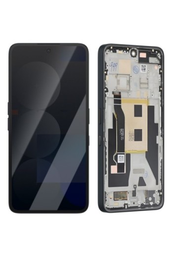 Schermo Completo Nothing Phone 3a - LCD + Touchscreen + Telaio - ReLife Nero