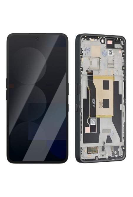 Schermo Completo Nothing Phone 3a - LCD + Touchscreen + Telaio - ReLife Nero