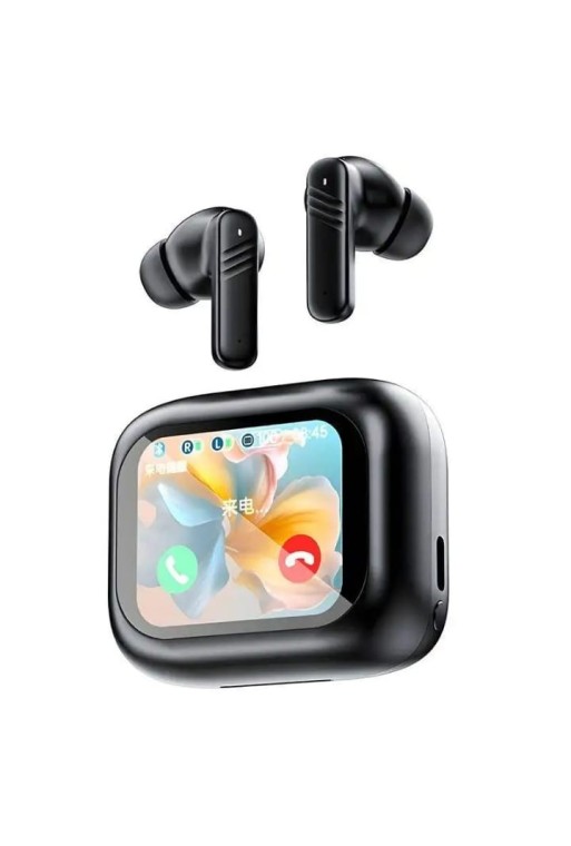 Auricolari Bluetooth TWS con Custodia Touch Screen Full Color – Chiamate e Musica