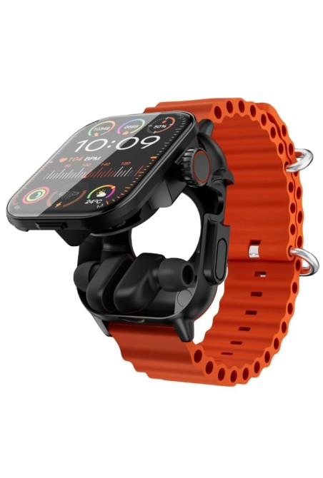 Smartwatch 2 in 1 con Auricolari Bluetooth Integrati – Display HD, Fitness Tracker