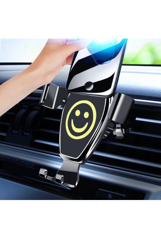 Supporto Auto Universale Smile Grip | Porta Smartphone a Gravità