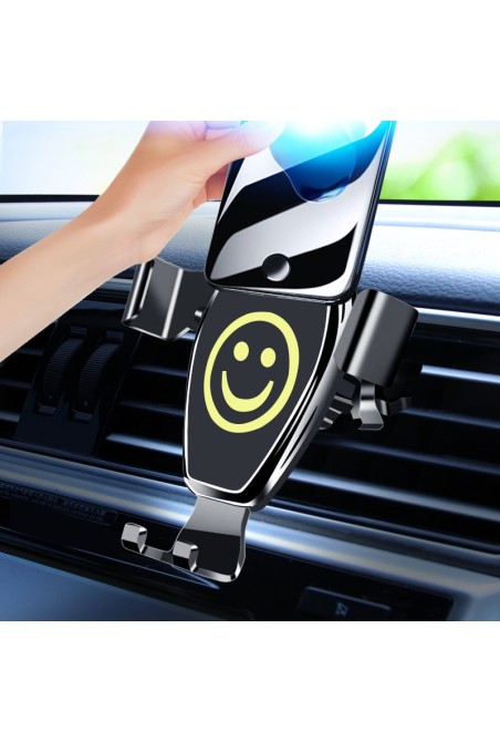 Supporto Auto Universale Smile Grip | Porta Smartphone a Gravità