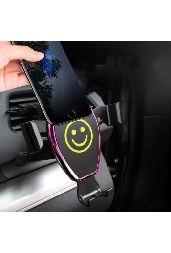 Supporto Auto Universale Smile Grip | Porta Smartphone a Gravità