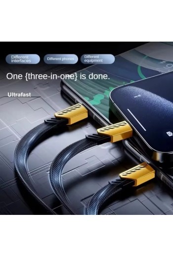 Cavo 3 in 1 Fast Charge