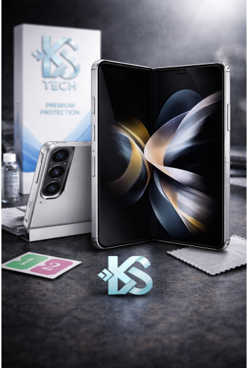 Pellicola Flessibile KS-TECH per Samsung Galaxy Z Fold — Trasparente, Anti-graffio