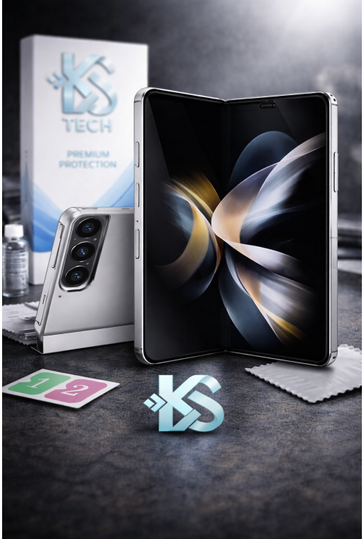 Pellicola Flessibile KS-TECH per Samsung Galaxy Z Fold — Trasparente, Anti-graffio