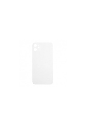 iPhone 11 Bianco Back Cover Camera Hole Large