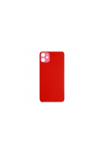 iPhone 11 Red Back Cover Camera Hole Large